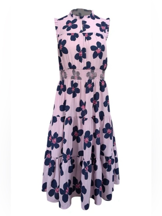 kate spade Dresses & Skirts - KATE SPADE - Lavender & Navy Floral Sleeveless Dress Size: Medium